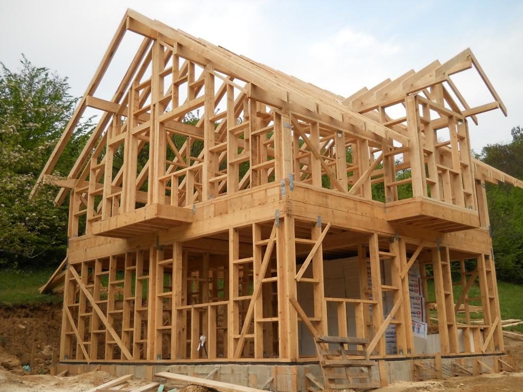 struttura casa in legno